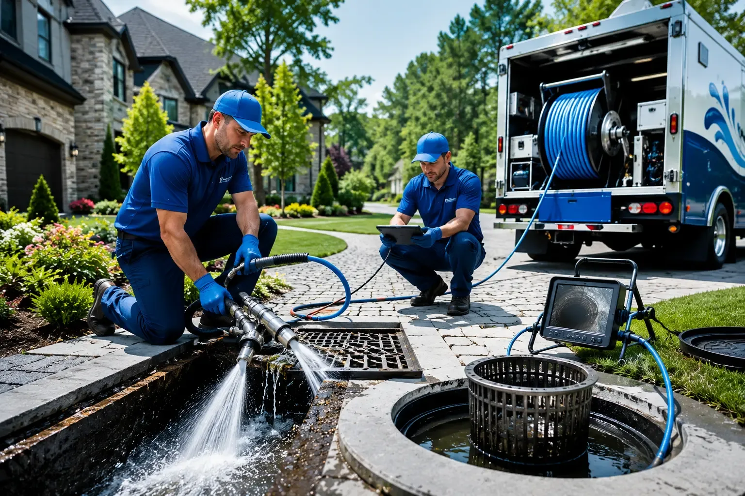 Local outdoor drain cleaning professionals in Florence, VT